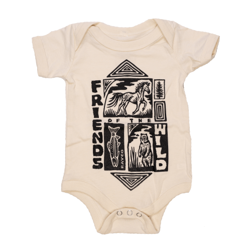 Friends of the Wild Infant Onesie