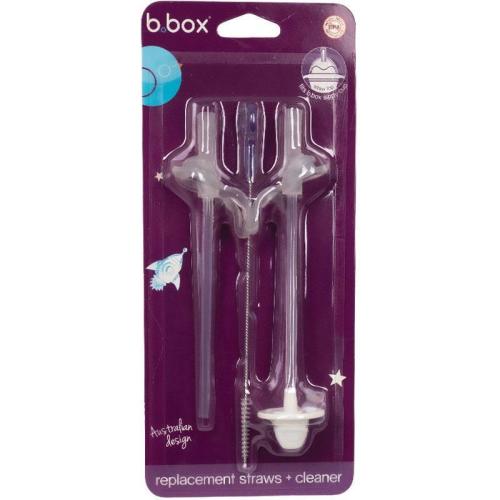 b.box Sippy Cup Replacement Straw and Cleaning Set New
