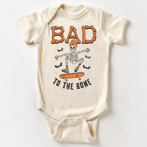 The Bone Halloween Bodysuit For Baby