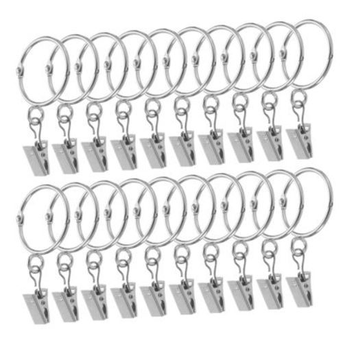Decorative Curtain Rings with Clip
