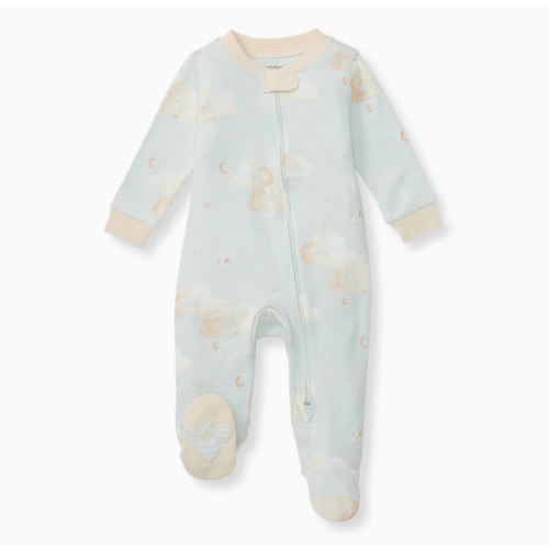 Good Night Sky Organic Cotton Sleep & Play - Ice Flow – Burt's Bees Baby