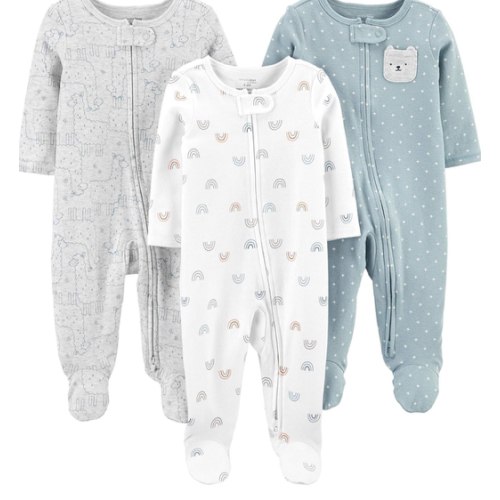 Simple Joys by Carter's Baby 3-Pack Neutral Sleep and Play