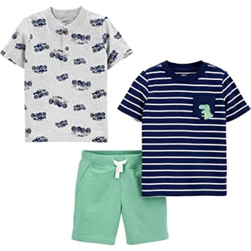 Simple Joys by Carter's baby-boys 3-piece Playwear Set