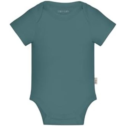 KOH KOH Kids Short Sleeve Cotton Solid Lap Shoulder Baby Bodysuit