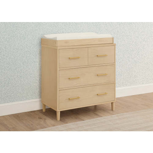 Classic 4 Drawer Dresser with Changing Top and Interlocking Drawers | Delta Children