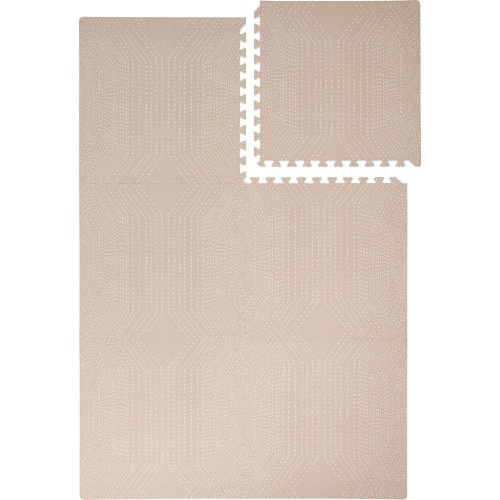 Toddlekind FoamPuzzle Baby Play Mat, Latte