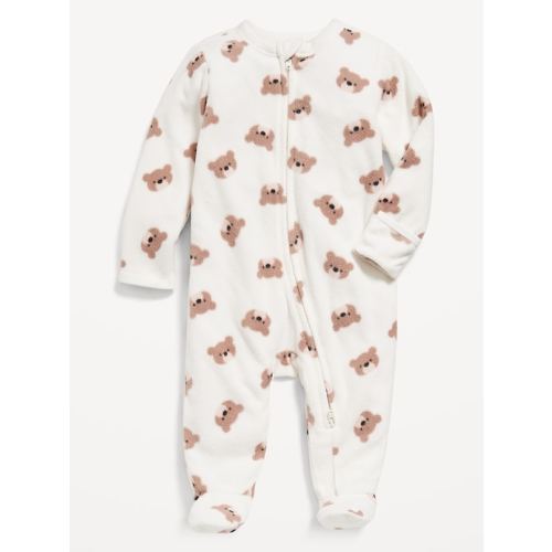 2-Way-Zip Sleep & Play Microfleece Footed One-Piece for Baby