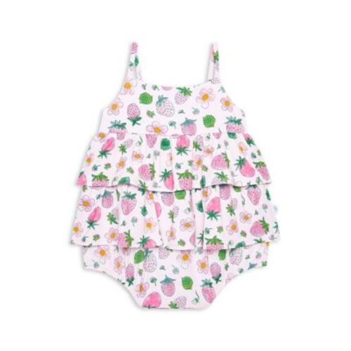 Girls' Kyra Tiered Ruffle Bubble Romper - Baby