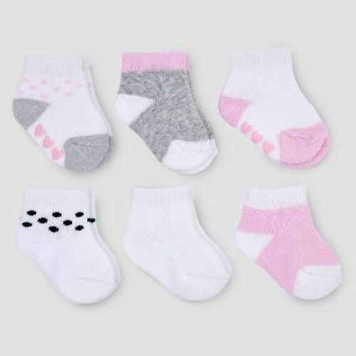 Carter's Ankle Socks: 6 pack, 0-3M