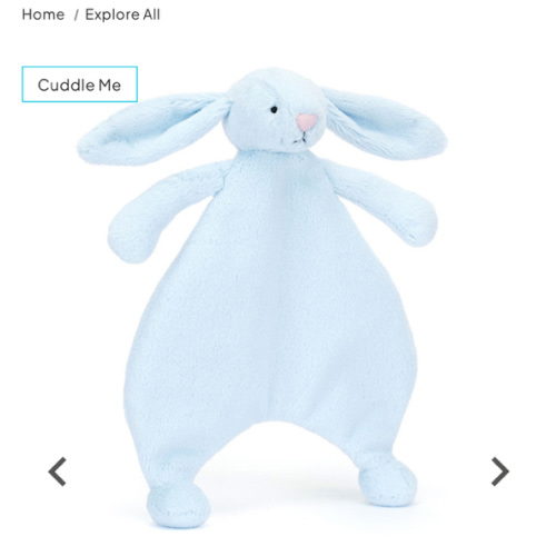 Bashful Bunny Comforter