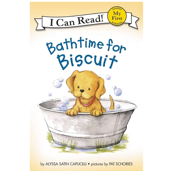Bathtime for Biscuit: A Charming I Can Read Adventure About a Puppy's Bathtime Fun for Children (Ages 4-8) (My First I Can Read)