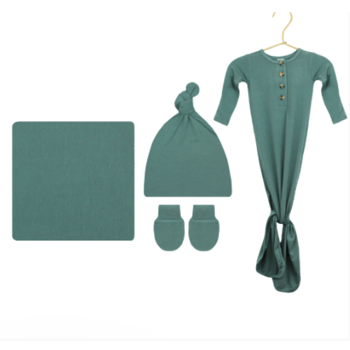 Graham Newborn Hat Bundle (Gown) Hospital Set - Newborn