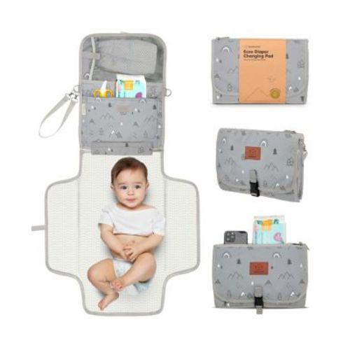 Ezee Diaper Changing Pad, Portable Diaper Changing Mat, Waterproof Foldable Diaper Changing Pad