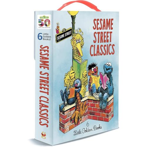 Sesame Street Classics: 6 Little Golden Books: Big Bird's Red Book; Oscar's Book; Grover's Own Alphabet; I Think That It Is Wonderful; The Together Book; The Monster at the End of This Book Hardcover – Picture Book, September 10, 2019