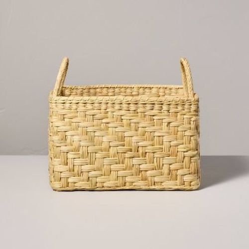 Large Rectangular Woven Storage Basket - Hearth & Hand™ With Magnolia