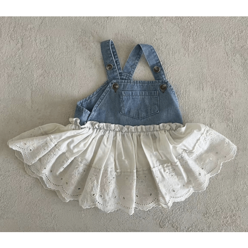 Boho Denim Patchwork Dress – The Boho Bebe