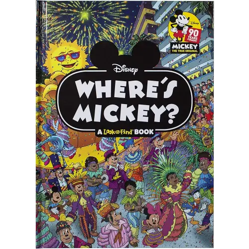 Disney - Where's Mickey Mouse - A Look and Find Book Activity Book - PI Kids