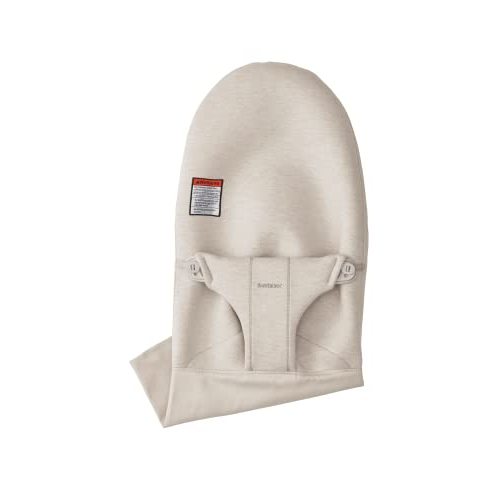 BabyBjörn Fabric Seat Bouncer Bliss, 3D-Jersey, Light Beige
