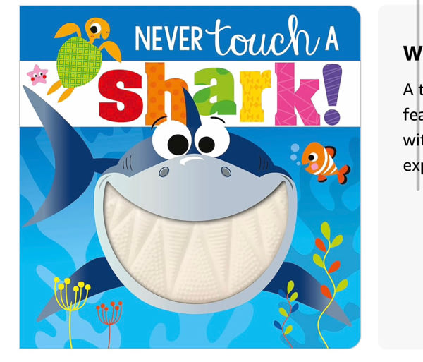 Never Touch a Shark!