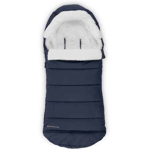 UPPAbaby CozyGanoosh Footmuff/Easily Attaches to UPPAbaby Strollers + RumbleSeat/Ultra-Plush, Weather-Proof/Noa (Navy)