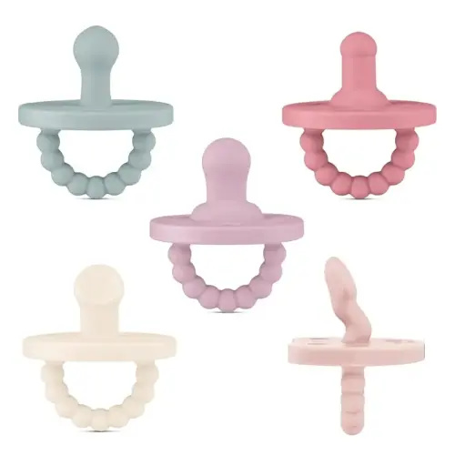 Ryan & Rose Cutie PAT Pacifier Teether (Starter Kit, Blossom)