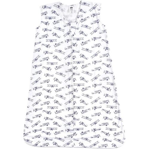 Hudson Baby Unisex BabyCotton Sleeveless Wearable Sleeping Bag, Sack, Blanket