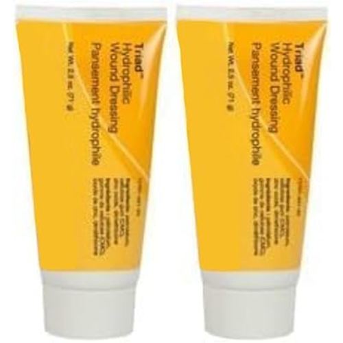 Hydrophilic Wound Dressing Paste Triad 2.5 Ounces (2 Pack)