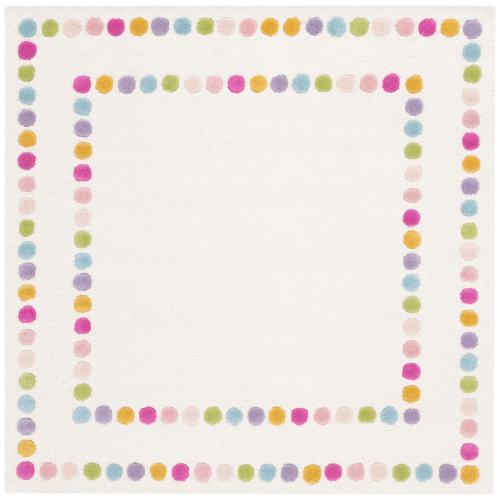 SAFAVIEH Handmade Kids Diva Dots Wool Rug