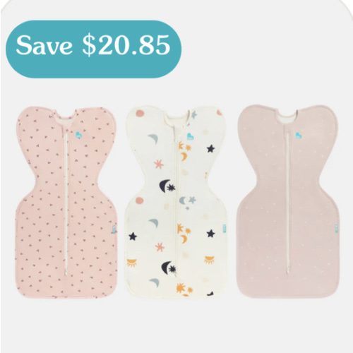 Swaddle Up Starter Bundle 1.0 TOG | Blush Cherries | Buff Lunar | Pink Twinkle