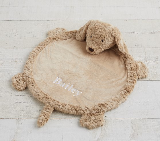 Pottery Barn Kids Plush Play Mat - Labradoodle
