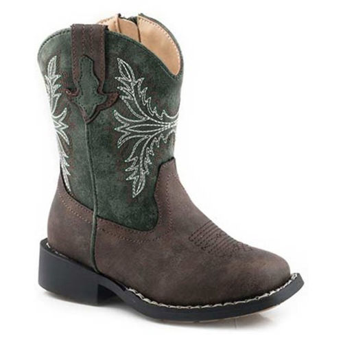Roper Toddler Boys' Jed Western Boots - Square Toe | Boot Barn