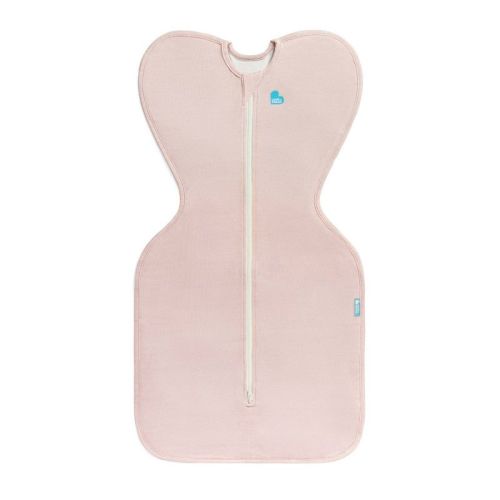 Love to Dream Swaddle Up Lite Sleep Sack- Cotton 0.2 TOG Blush Pink- Newborn