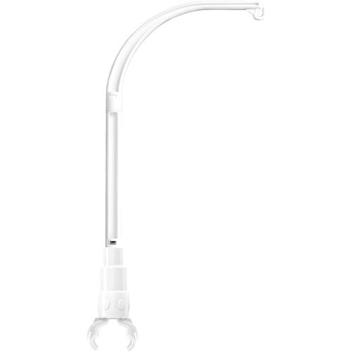 23 inch Baby Crib Mobile Bed Bell Holder Arm Bracket, The Claw Part can be Adjusted Width-DIY Toy Decoration (Stand without music box)
