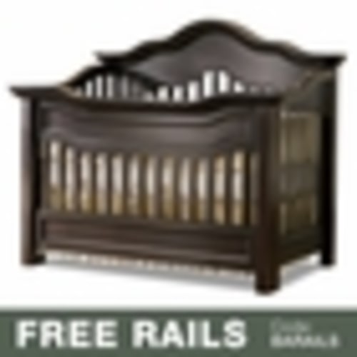 Baby Appleseed Millbury 3-in-1 Convertible Crib in Espresso FREE SHIPPING