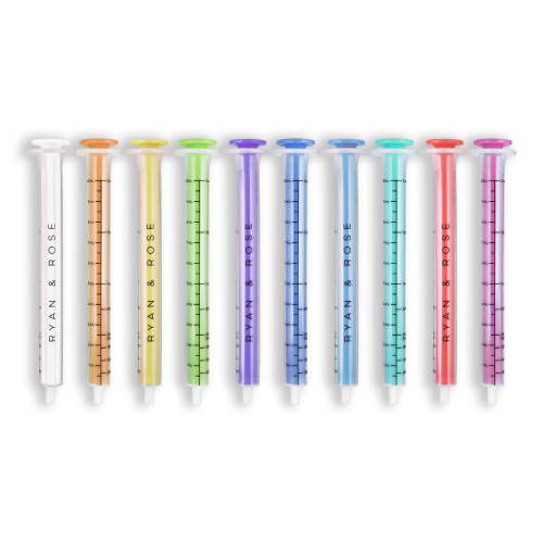 Ryan & Rose Cutie Dose - Baby Medicine Dispenser Syringe For Children Medicine Syringes For Children Medication Dispenser Baby Medicine Syringe Baby Medicine Dropper Baby Syringe - 10 Pack