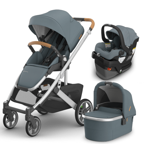 UPPAbaby Cruz V3 Stroller + Bassinet + Aria or Mesa V3 or Mesa V2 Car Seat Travel System