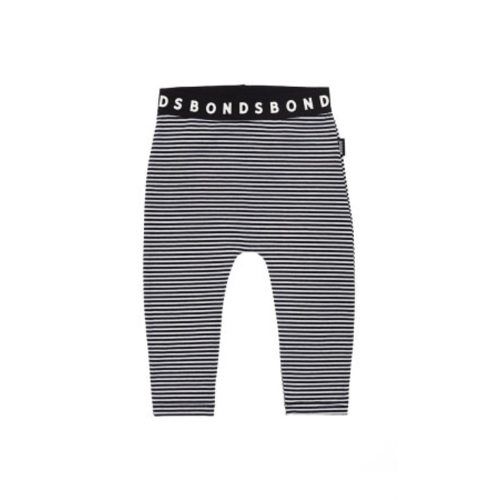 BONDS Stretchies Legging | GREY / WHITE STRIPE