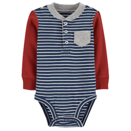 Raglan-Sleeve Bodysuit