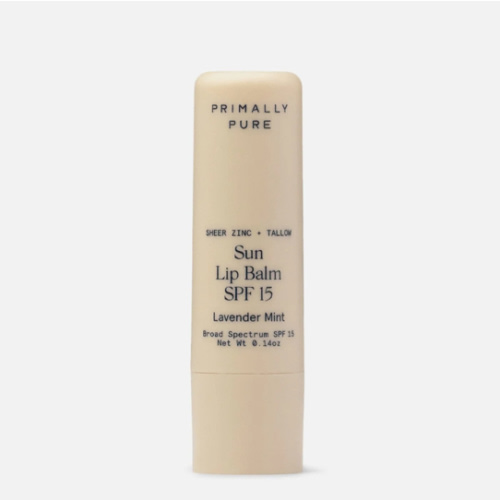 Sun Lip Balm SPF 15 | Mineral SPF Lip Balm | Primally Pure Skincare
