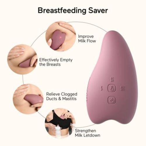 Momcozy Lactation Massager A1 Single - Pink