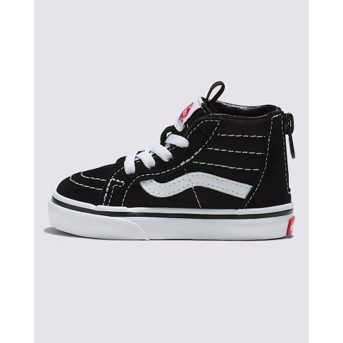 Vans | Toddler Sk8-Hi Zip Black/White Shoes | Vans