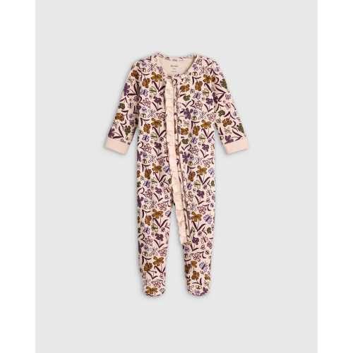 100% Organic Cotton Ruffle Footie
