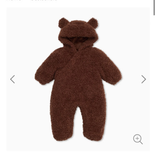 Teddy Bear Pramsuit