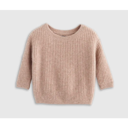 Mongolian Cashmere Fisherman Tunic Sweater