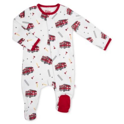 Baby Boys Magnetic Footed Coverall