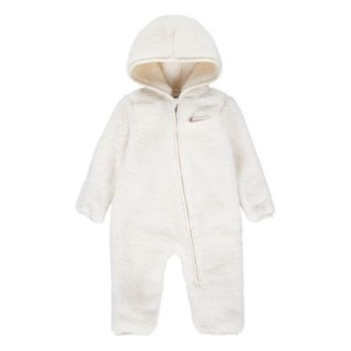 Baby Boys and Girls Hooded Sherpa Coverall