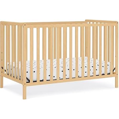 Delta Children Heartland 4-in-1 Convertible Crib, Natural