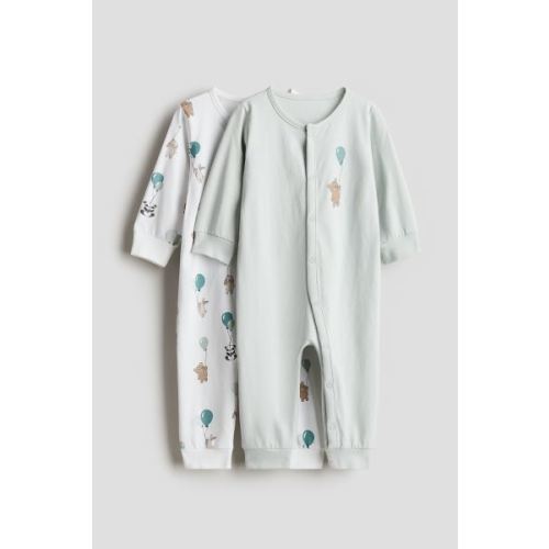 2-pack Patterned Cotton Pajamas
