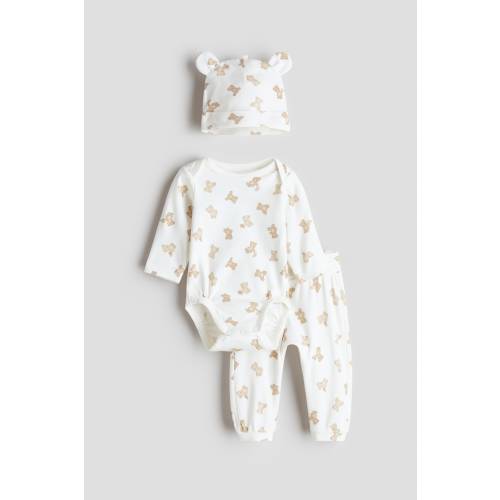 White/teddy bears - any size