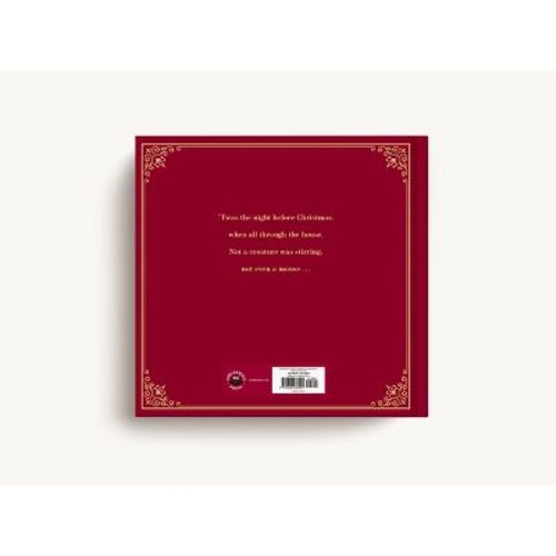 The Night Before Christmas - by Clement Moore (Leather Bound)